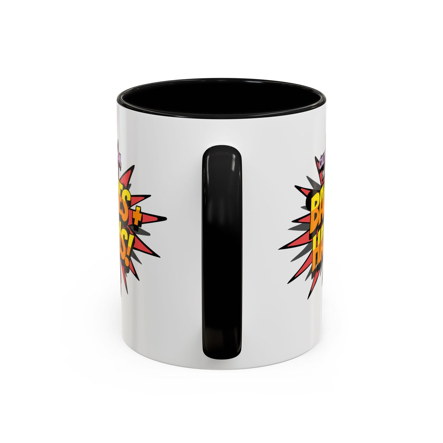 Call U Back Mom - I'm Laying Down Backies & Harms! - Accent Coffee Mug