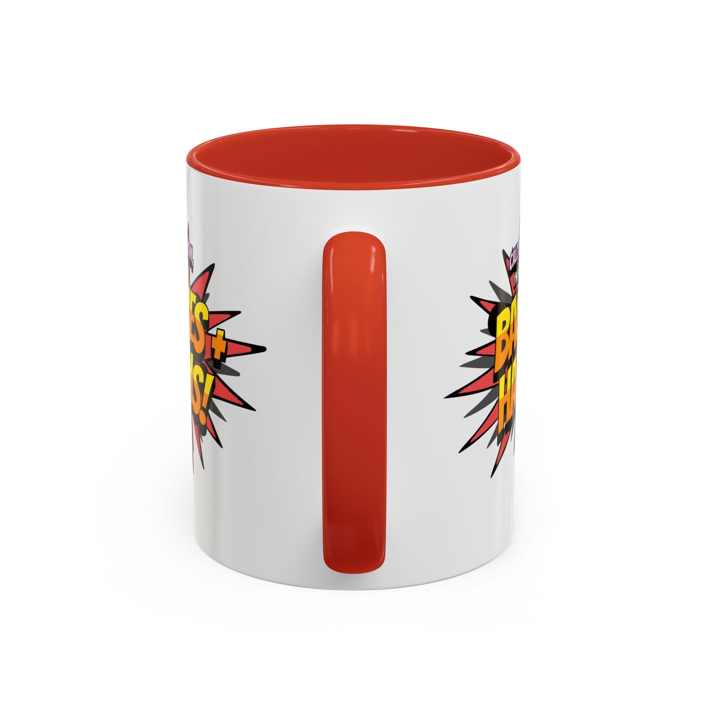 Call U Back Mom - I'm Laying Down Backies & Harms! - Accent Coffee Mug