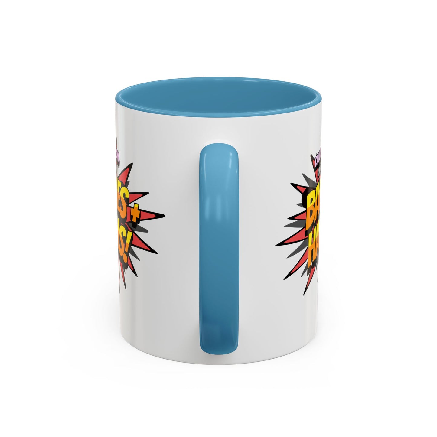 Call U Back Mom - I'm Laying Down Backies & Harms! - Accent Coffee Mug