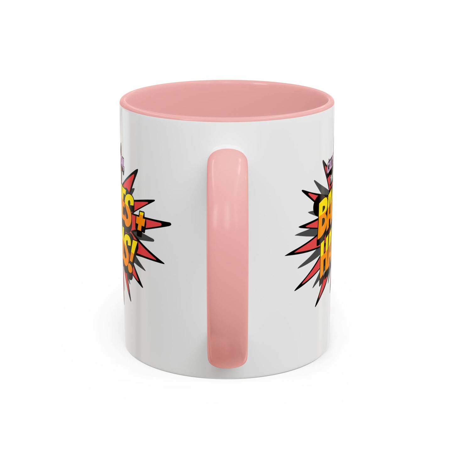 Call U Back Mom - I'm Laying Down Backies & Harms! - Accent Coffee Mug