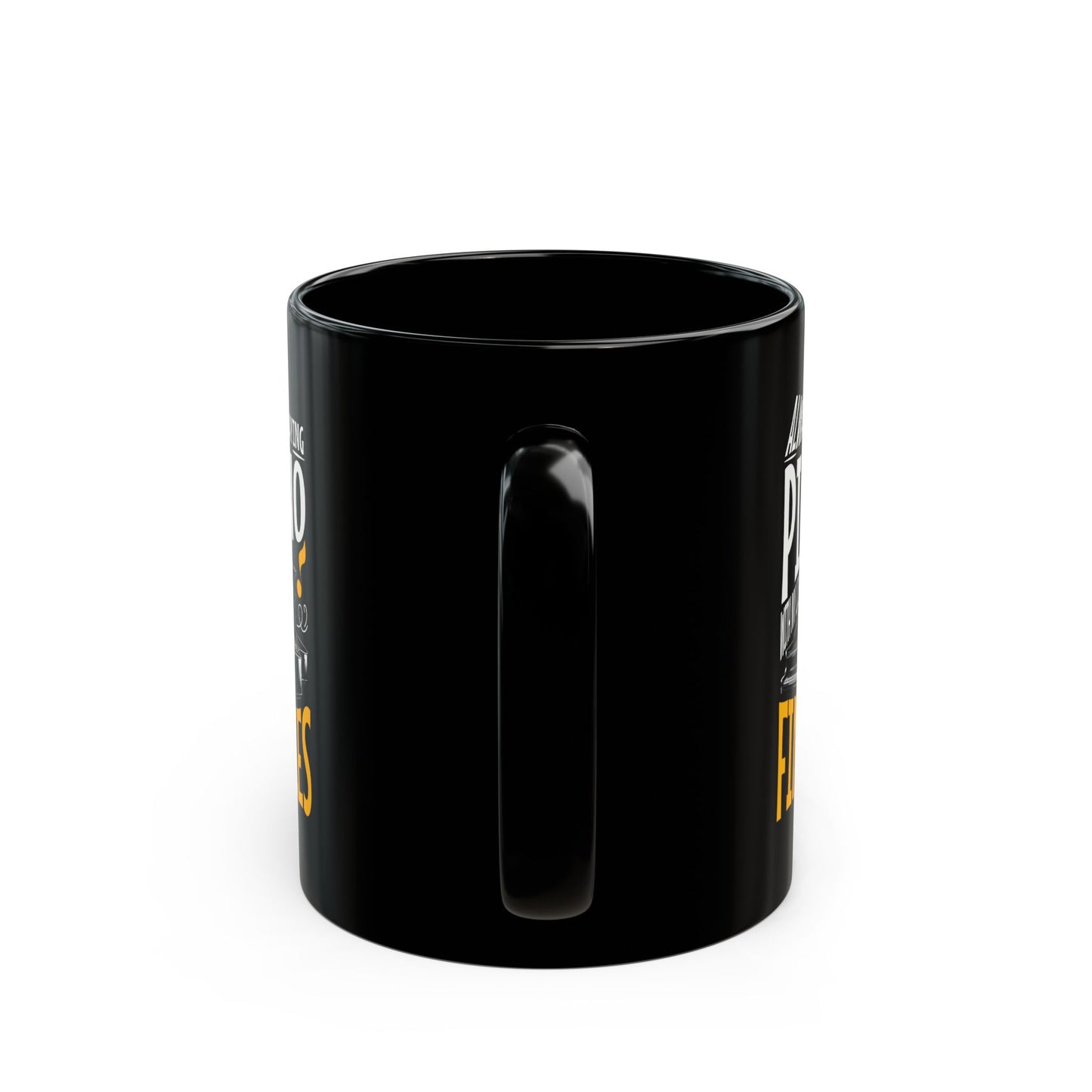 Always Playing Piano With My Lil' Fingies - Ceramic Mug for Pianists (11oz. | 15oz.)