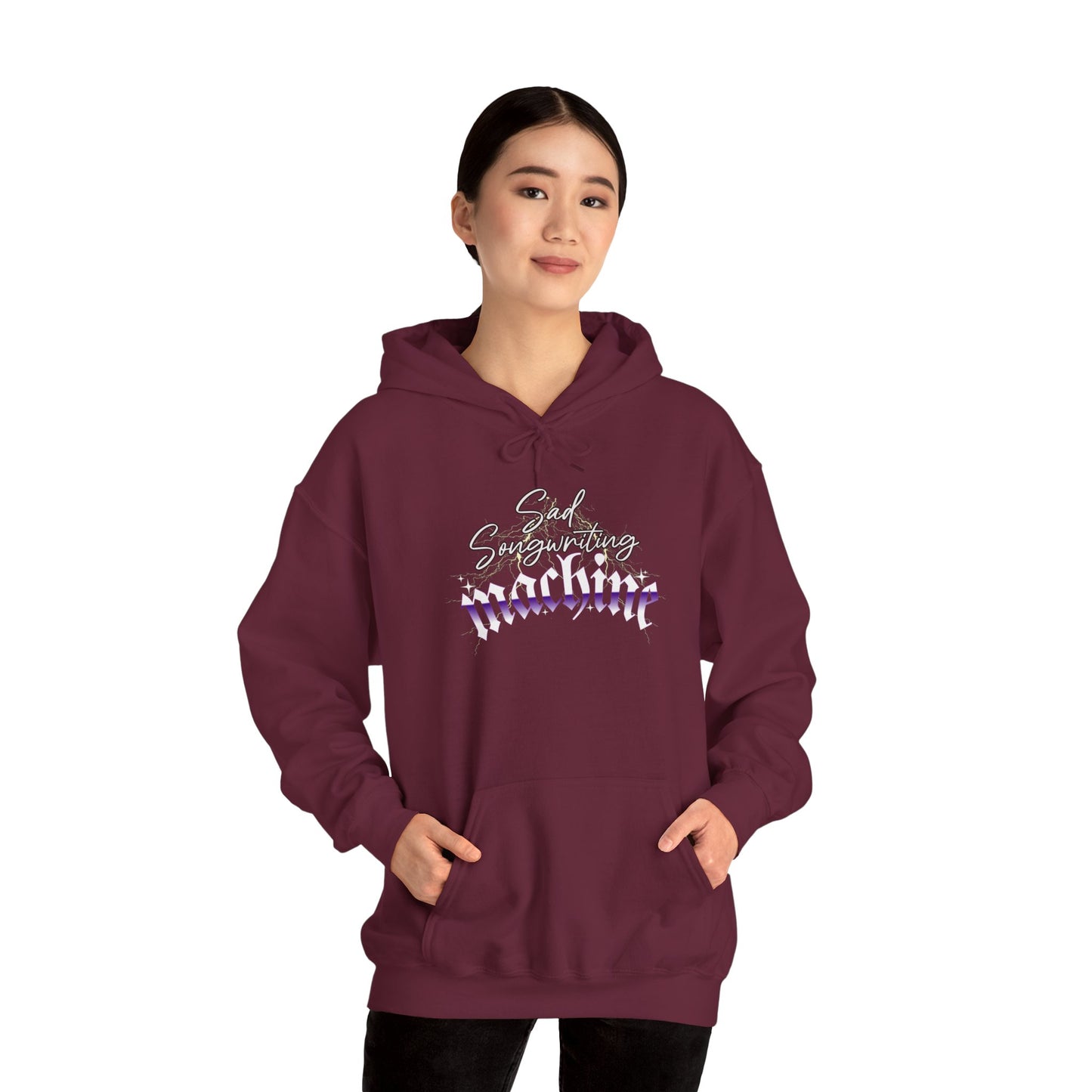 "Sad Songwriting Machine" - Unisex Heavy Blend™ Hoodie