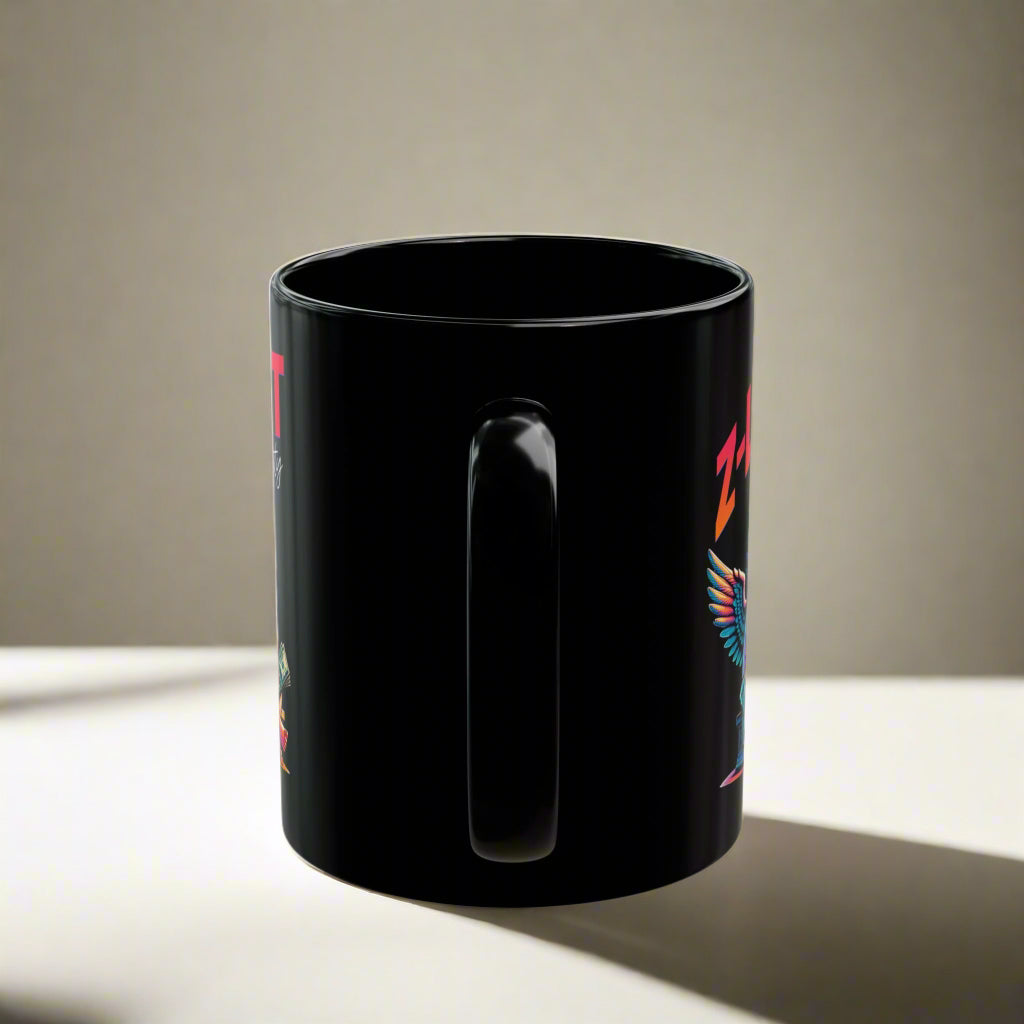 Z-LIST CELEBRITY - Ceramic Black Mug (11oz.)