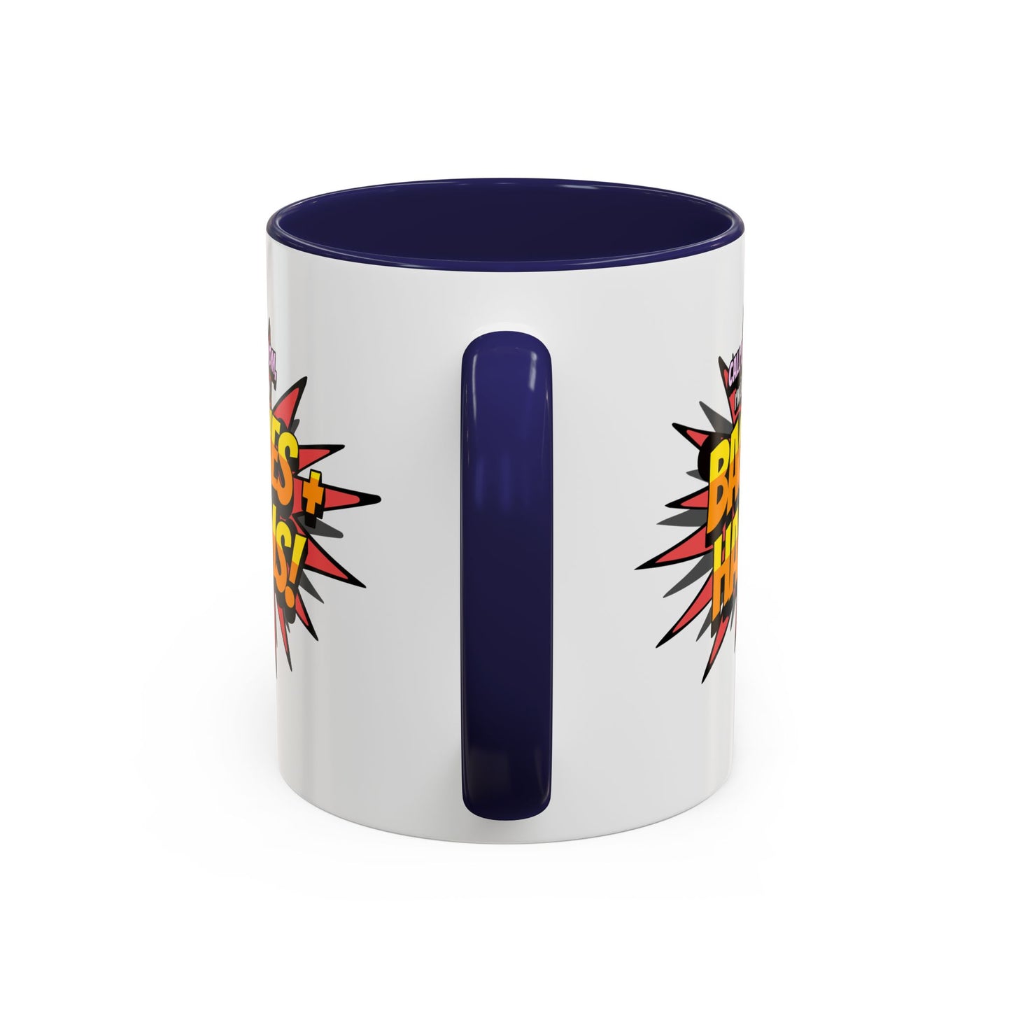 Call U Back Mom - I'm Laying Down Backies & Harms! - Accent Coffee Mug