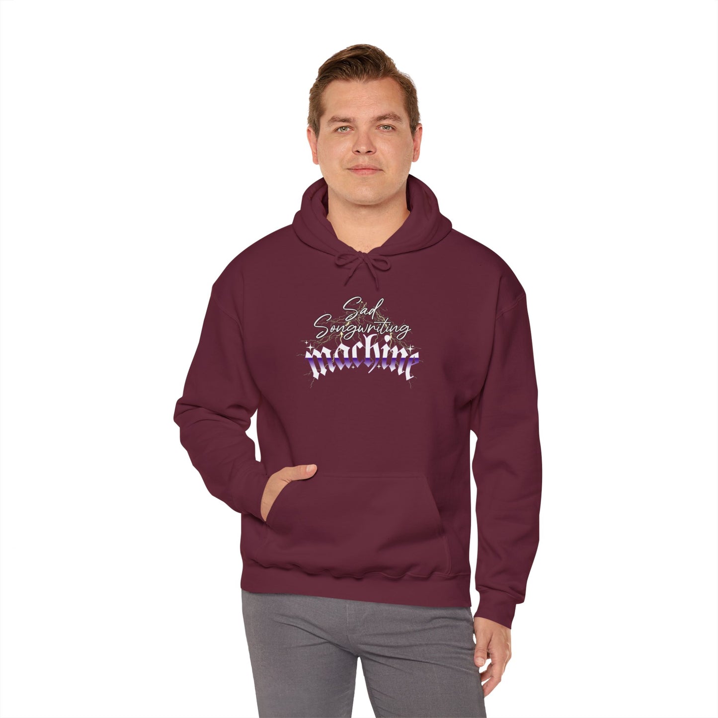 "Sad Songwriting Machine" - Unisex Heavy Blend™ Hoodie