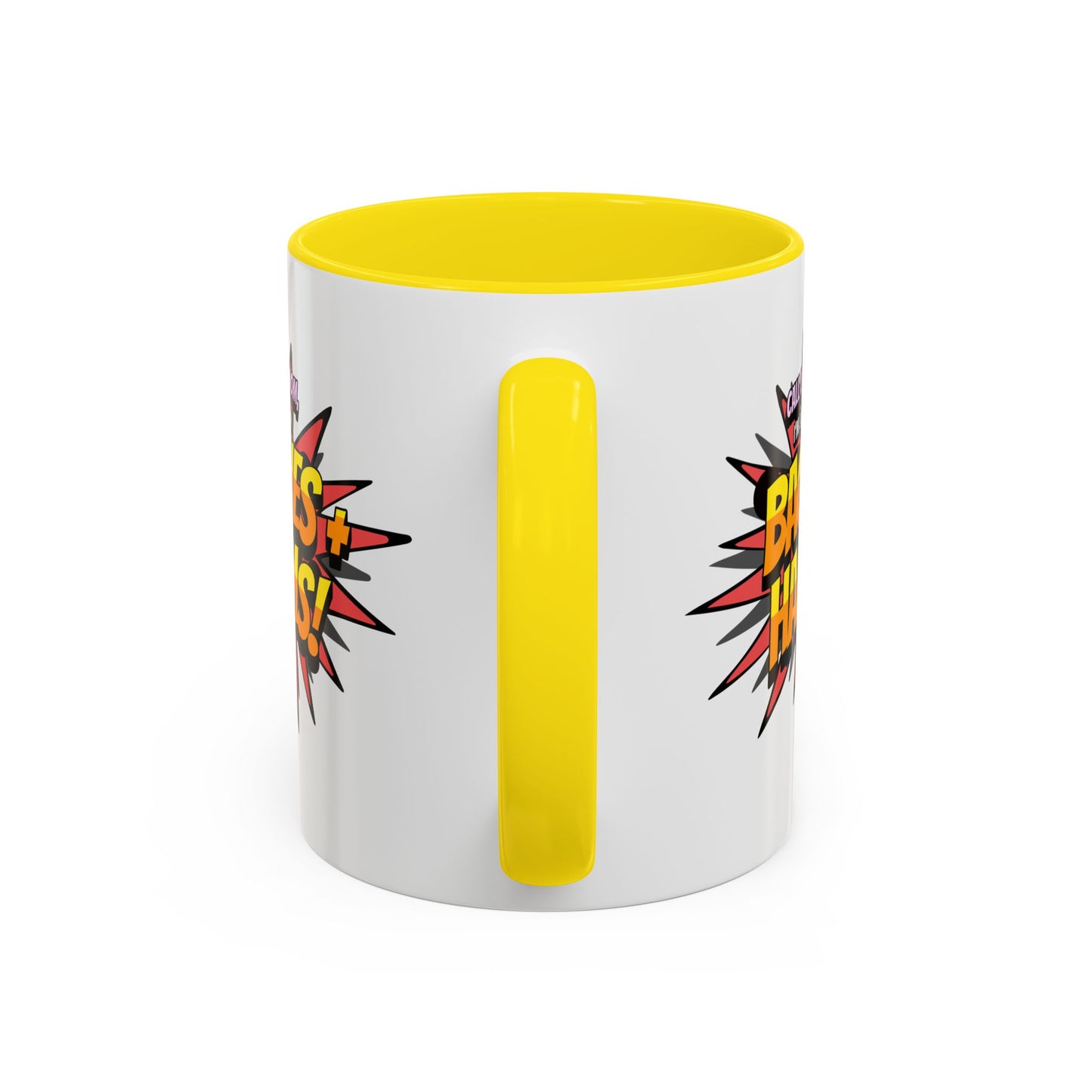 Call U Back Mom - I'm Laying Down Backies & Harms! - Accent Coffee Mug