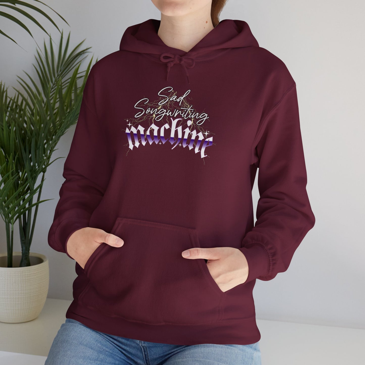 "Sad Songwriting Machine" - Unisex Heavy Blend™ Hoodie
