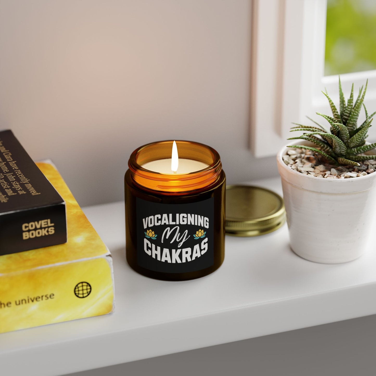 Vocaligning My Chakras - 4oz Scented Wax Studio Candle