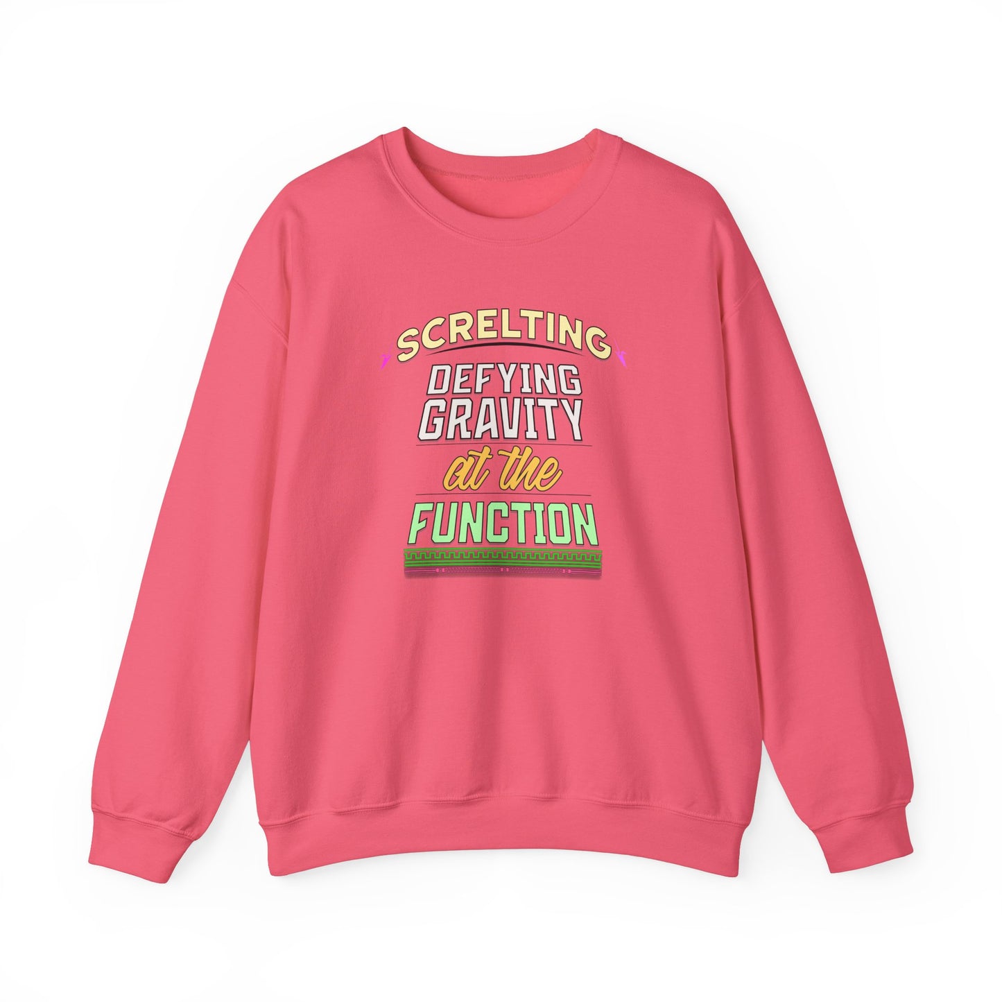 *Screlting* Defying Gravity At The Function - Singer Unisex Crewneck Sweatshirt