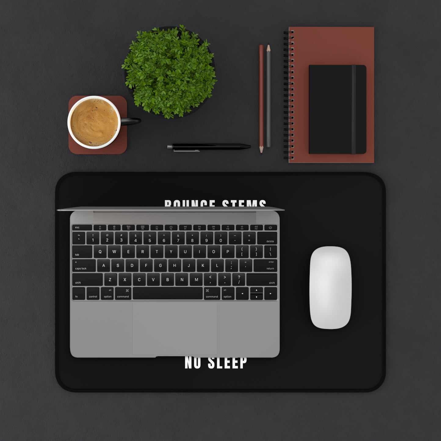 Bounce Stems No Sleep - Studio Desk Mat